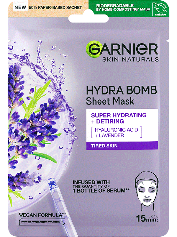Hydra Bomb textilmaszk levendulával